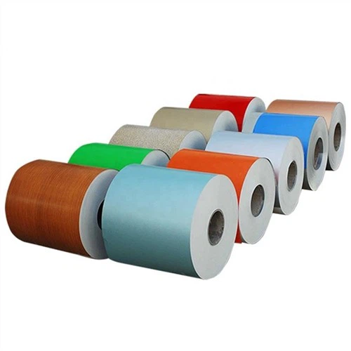 Bobines d'aluminium avec revêtement PE et PVDF