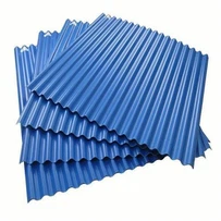 Couleur Ondulée Galvanized Roofing Sheets