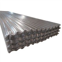 Feuille de toiture en métal ondulé enduit de zinc G30 GI