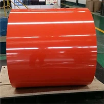Revêtement de zinc galvanisé PPGI Bobine d’acier