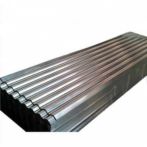 Matériaux de construction métalliques Feuilles de toiture en zinc en aluminium ondulé