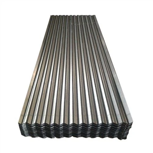 Tôle ondulée enduite de zinc
