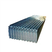 Feuille de toit ondulée en acier enduit de zinc