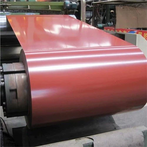 Matériau de construction Couleur Revêtu Tôle ondulée Galvanisée Toiture