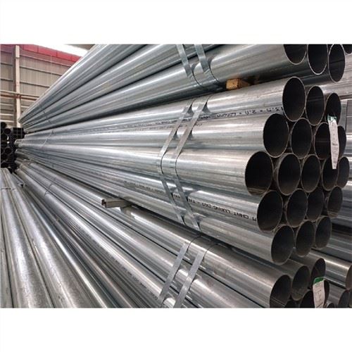TUBE en acier galvanisé Dx52D de haute qualité
