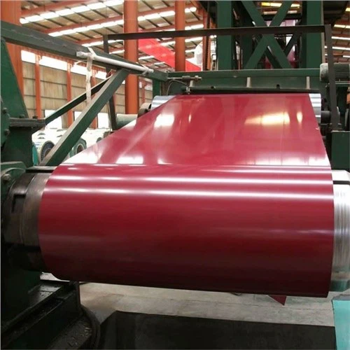 PPGI GI Toiture en métal ondulé 16 Calibre Acier galvanisé