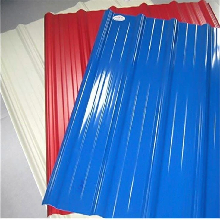 Tôle de toiture en acier ondulé zinc 0.45mm